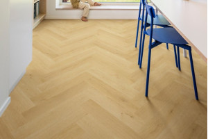 Ламінат Quick-Step Impressive Design Дуб мускат натуральний, 32 класс, фаска 4v, влагостійкий, 8*131*655 мм